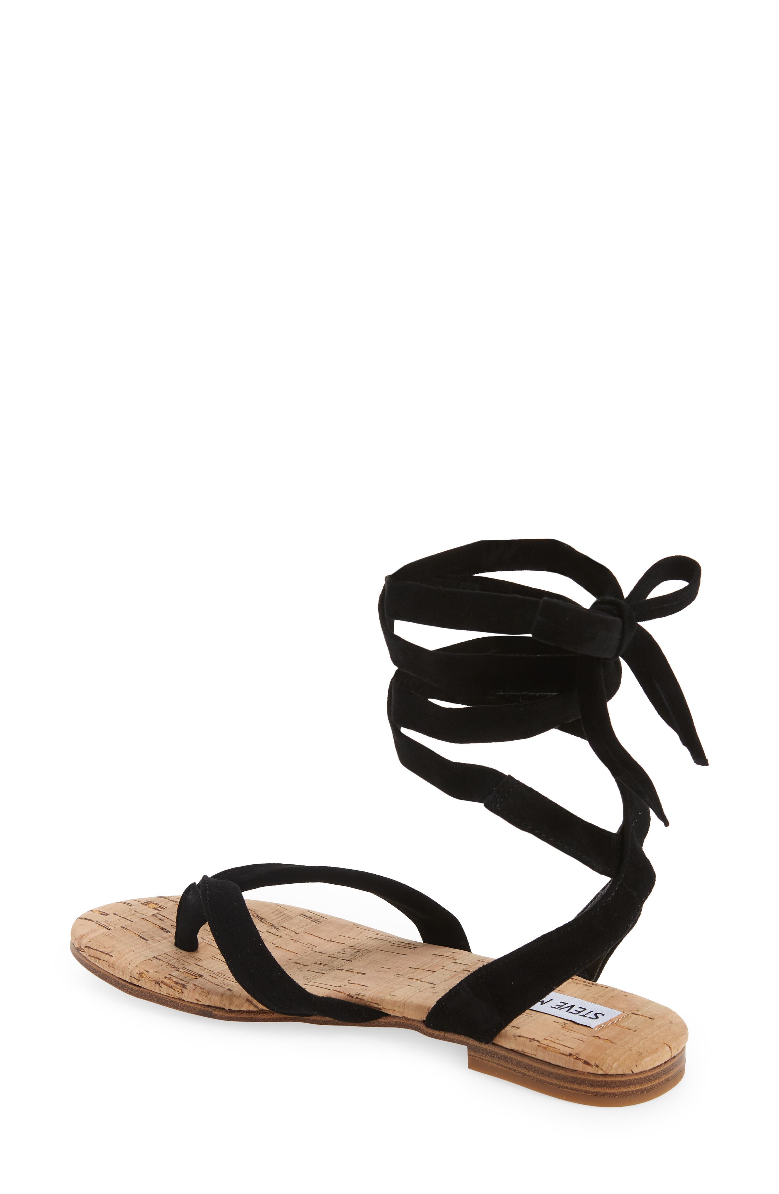 Steve Madden Tayla Ankle Tie Sandal, Alternate, color, 