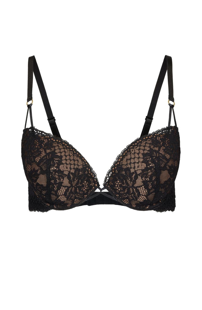 Adore Me Josie Push Up Plunge Bra, Alternate, color, 