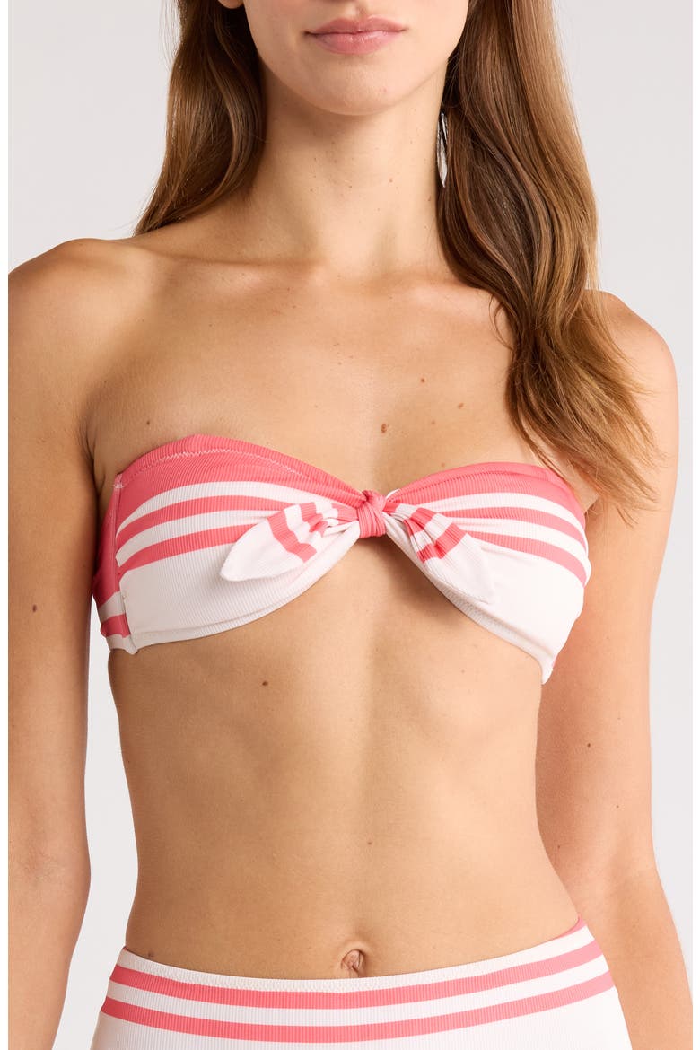 Ava Bandeau Bikini Top, Main, color, AYELE FRAGARIA