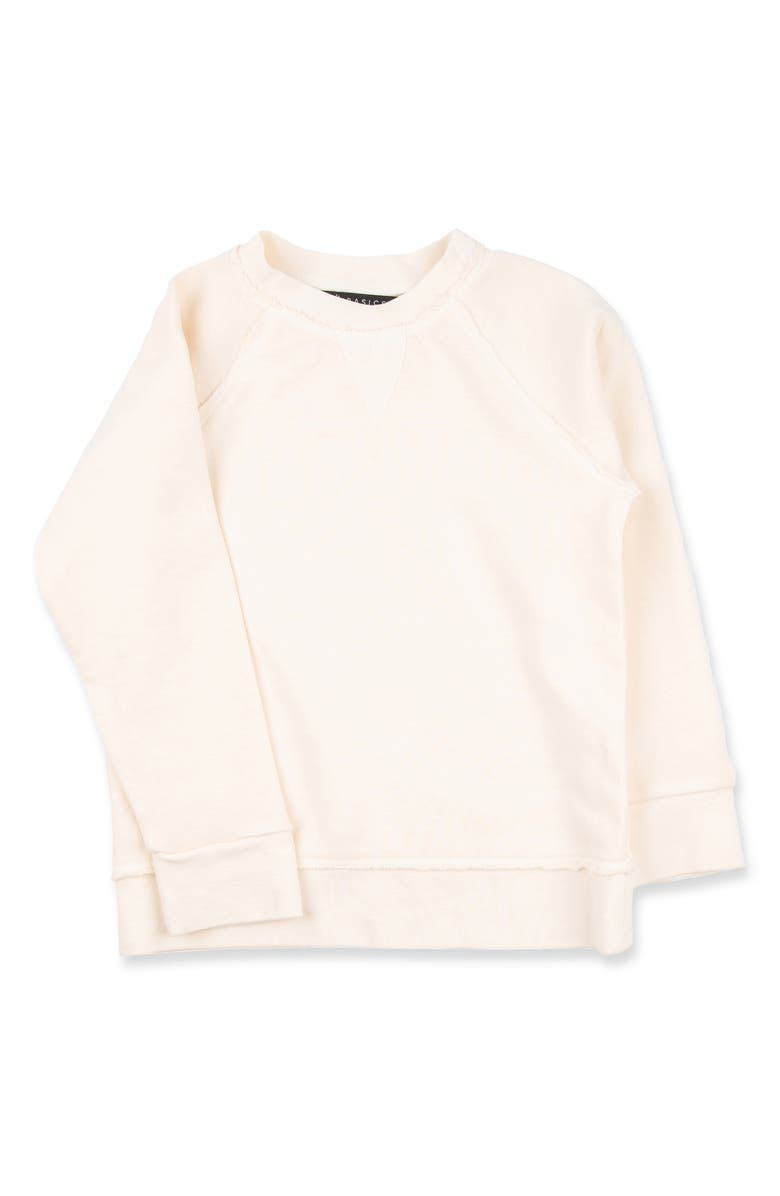 Miki Miette Kids' Iggy Sweatshirt, Main, color, Cream