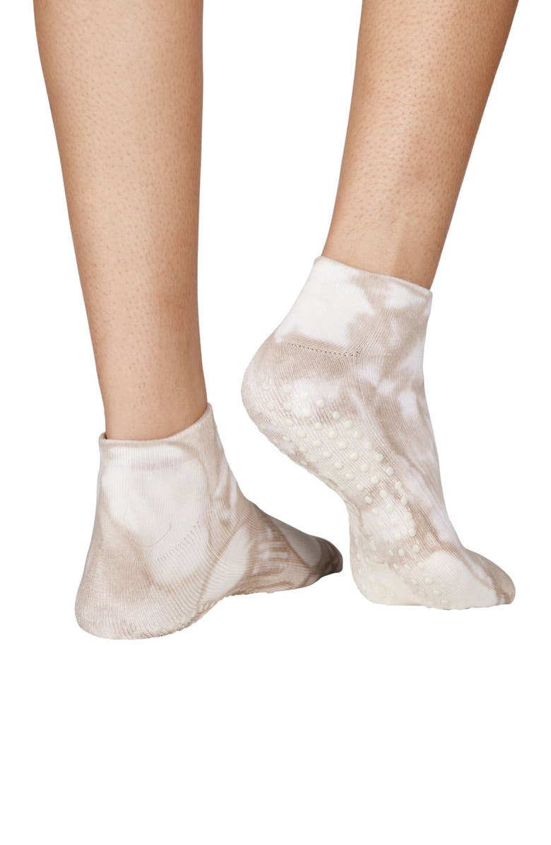 Souls. Tie Dye Ankle Grop Socks, Alternate, color, Beige