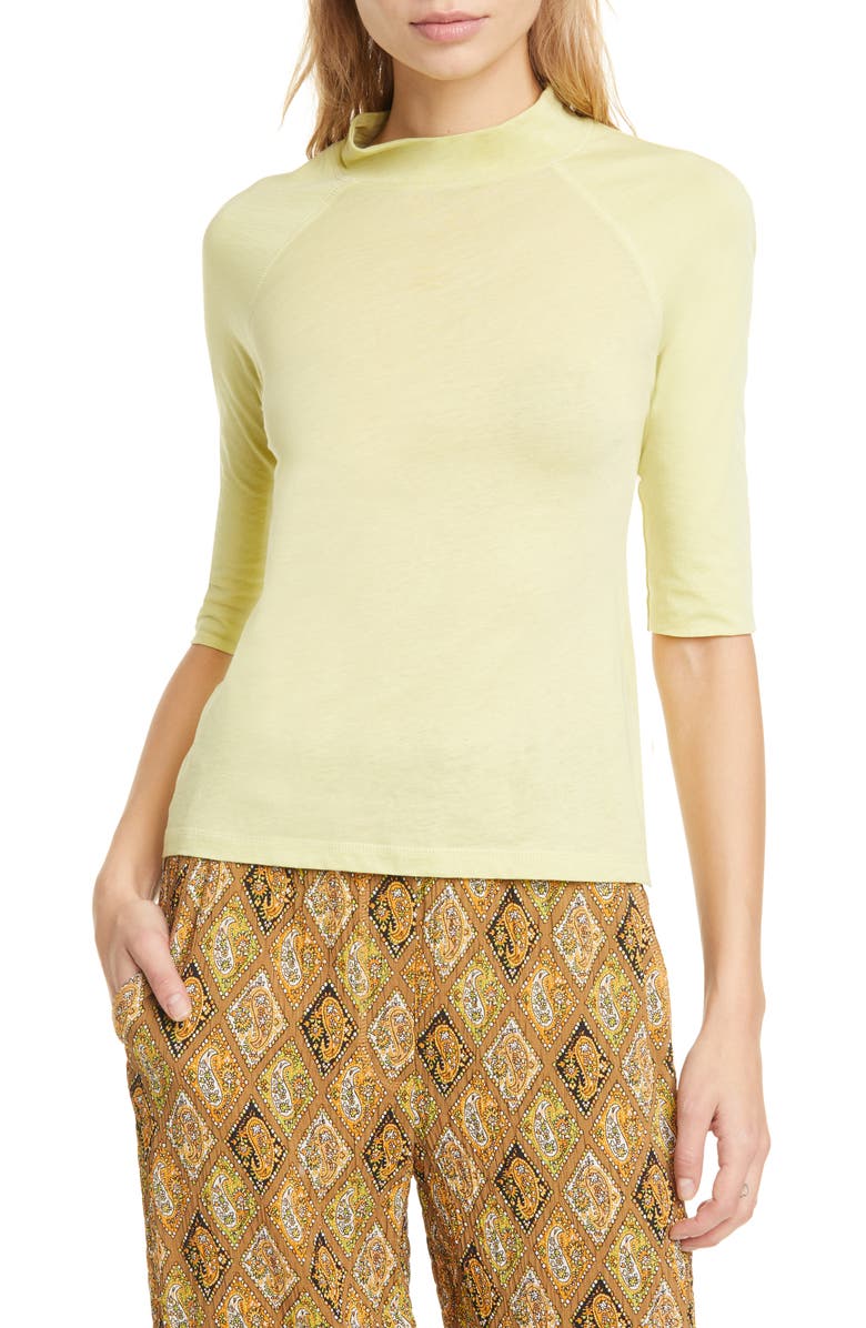 Nanushka Madi Cotton Top, Main, color, 