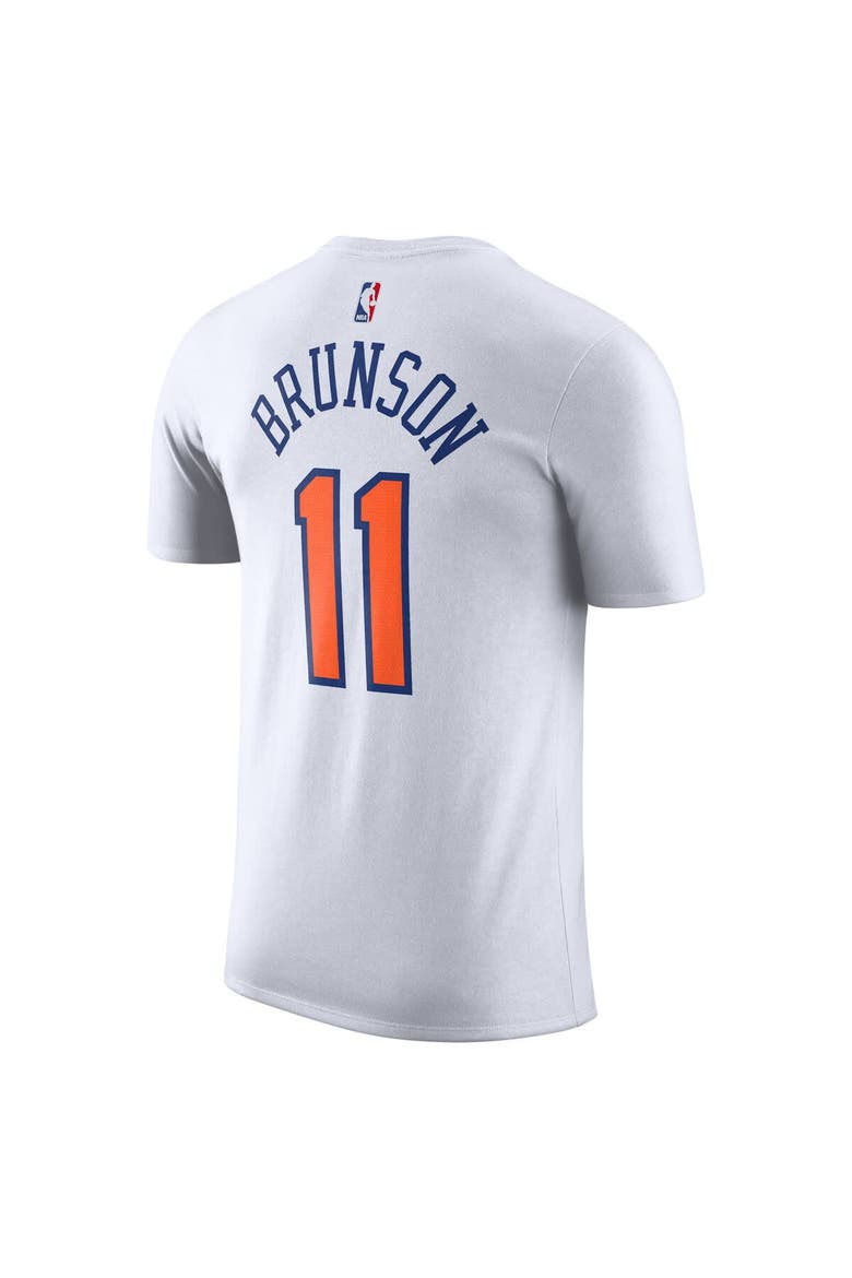 NIKE NBA ニューヨーク・ニックス Jalen Brunsonユニフォーム Nike Men's Nike Jalen Brunson White New York Knicks 2024/25 City