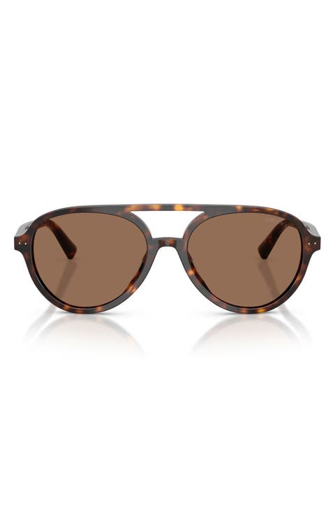 55mm Pilot Sunglasses