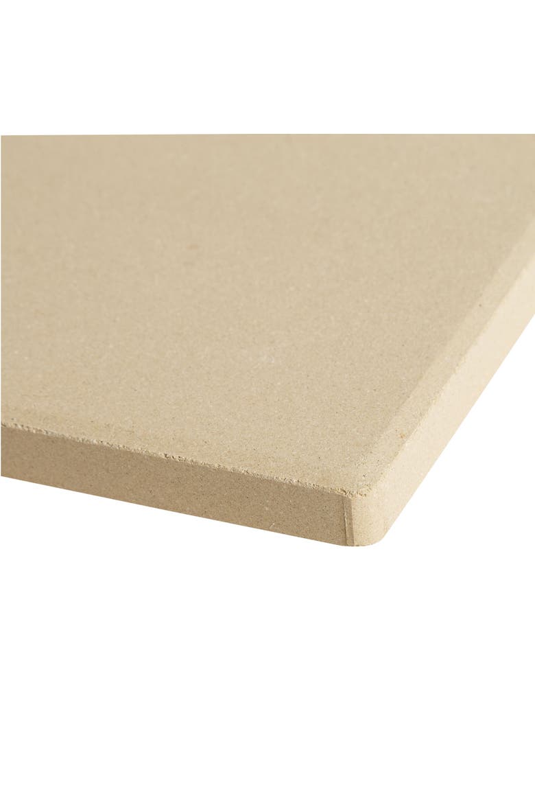Cordierite Rectangle Pizza Stone, 14x16-Inch, Alternate, color, Beige