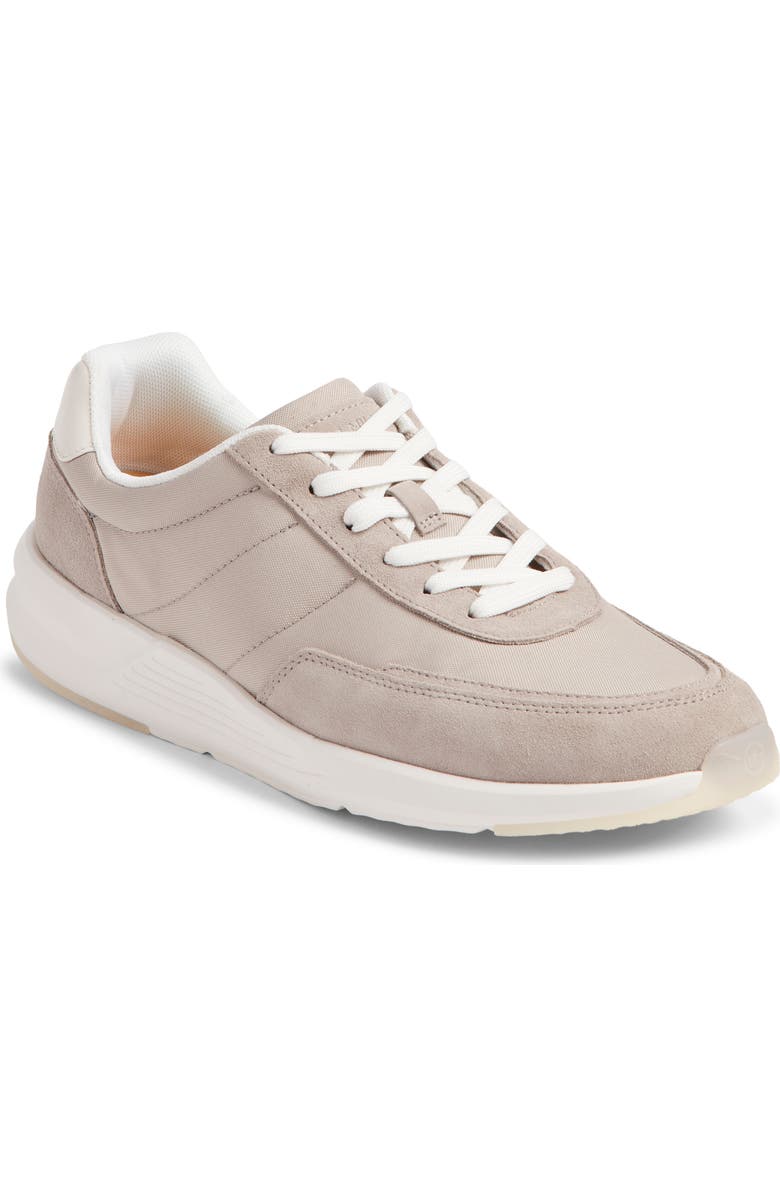Peter Millar Journeyman Water Resistant Sneaker, Main, color, Light Pewter