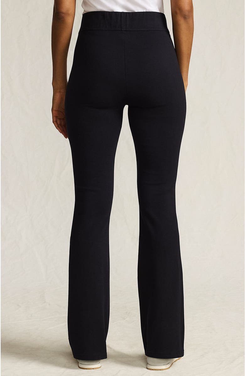 Lands' End Starfish High Rise Flare Pants, Alternate, color, Black