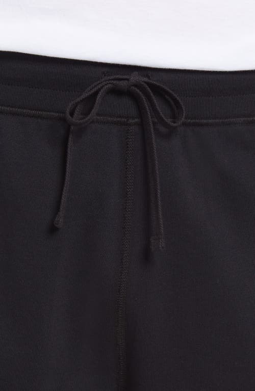 Reigning Champ Loopback Pima Cotton-jersey Drawstring Shorts In Black