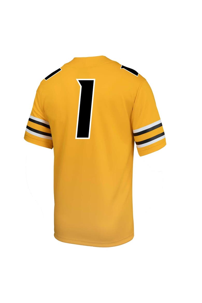 Men's Nike #1 Gold Missouri Tigers  Alternate Game Jersey, Alternate, color, Gold