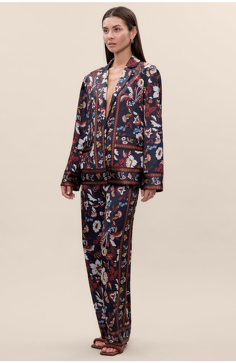 Rebecca Taylor Selah Jacket, Alternate, color, Navy Combo