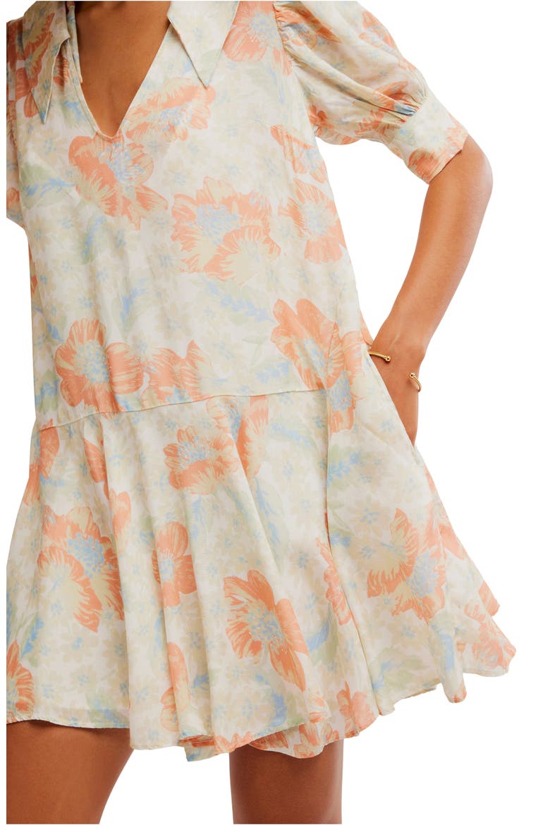 free people moon chaser mini dress Moon Chaser Tiered Shift Minidress (Women)