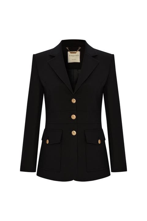 Antigone Fitted Pocket Jacket