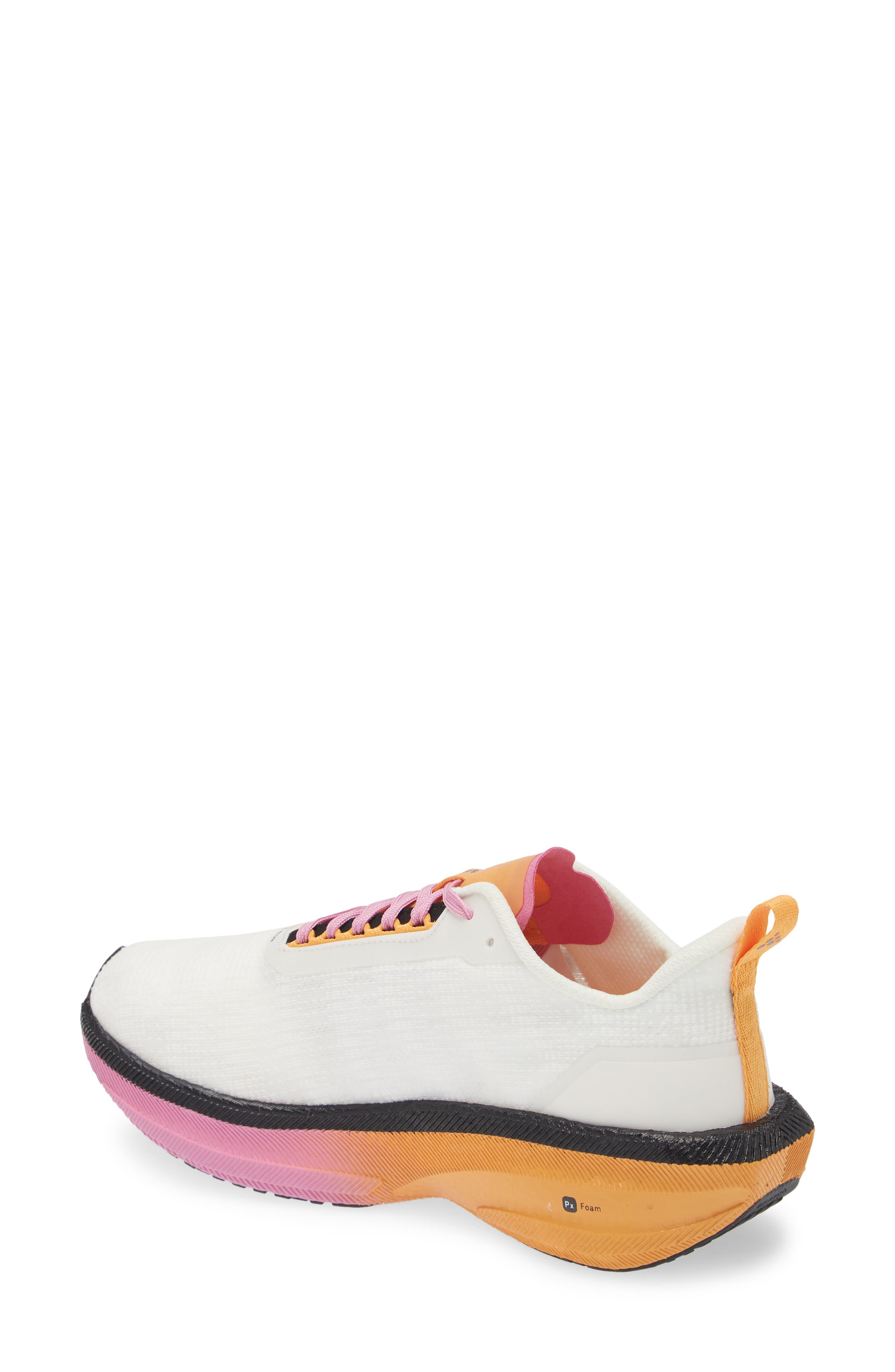 Endurance 2 Running Shoe, Alternate, color, ASH WHITE/FUCHSIA