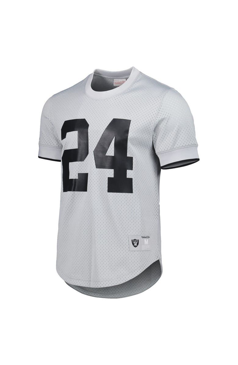 Mitchell & Ness Men's Mitchell & Ness Charles Woodson Green Green Bay Packers Super Bowl XLV Retired Player Name & Number Mesh Top, Alternate, color, 