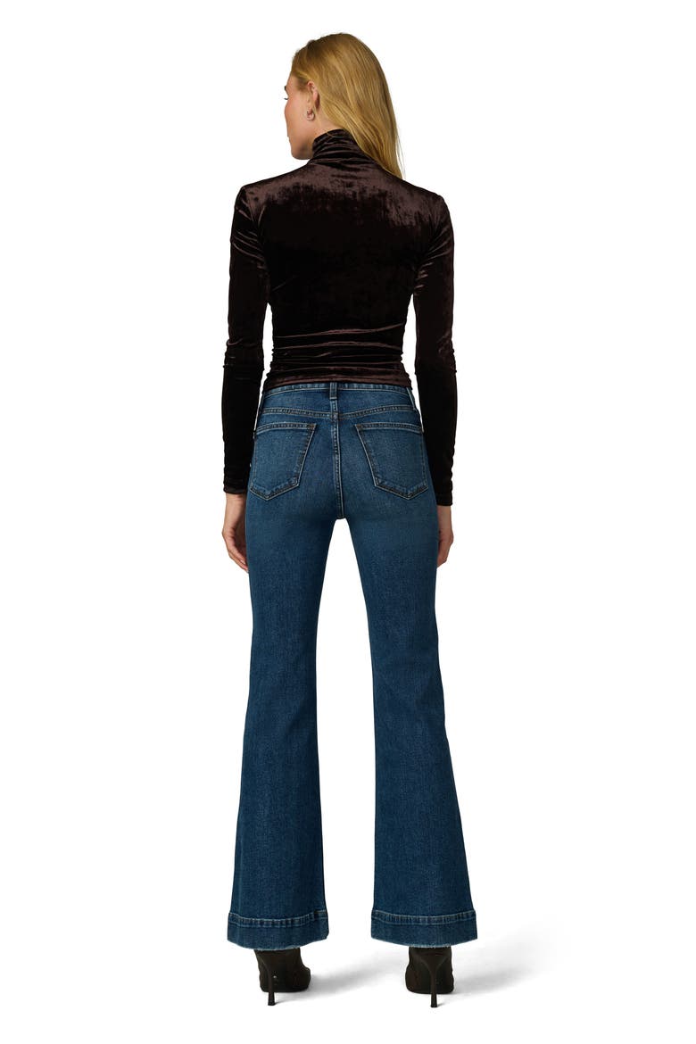 The Velvet Tony Turtleneck Top, Alternate, color, CACAO