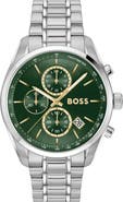 BOSS Grand Prix Chronograph Bracelet Watch, 44.5mm