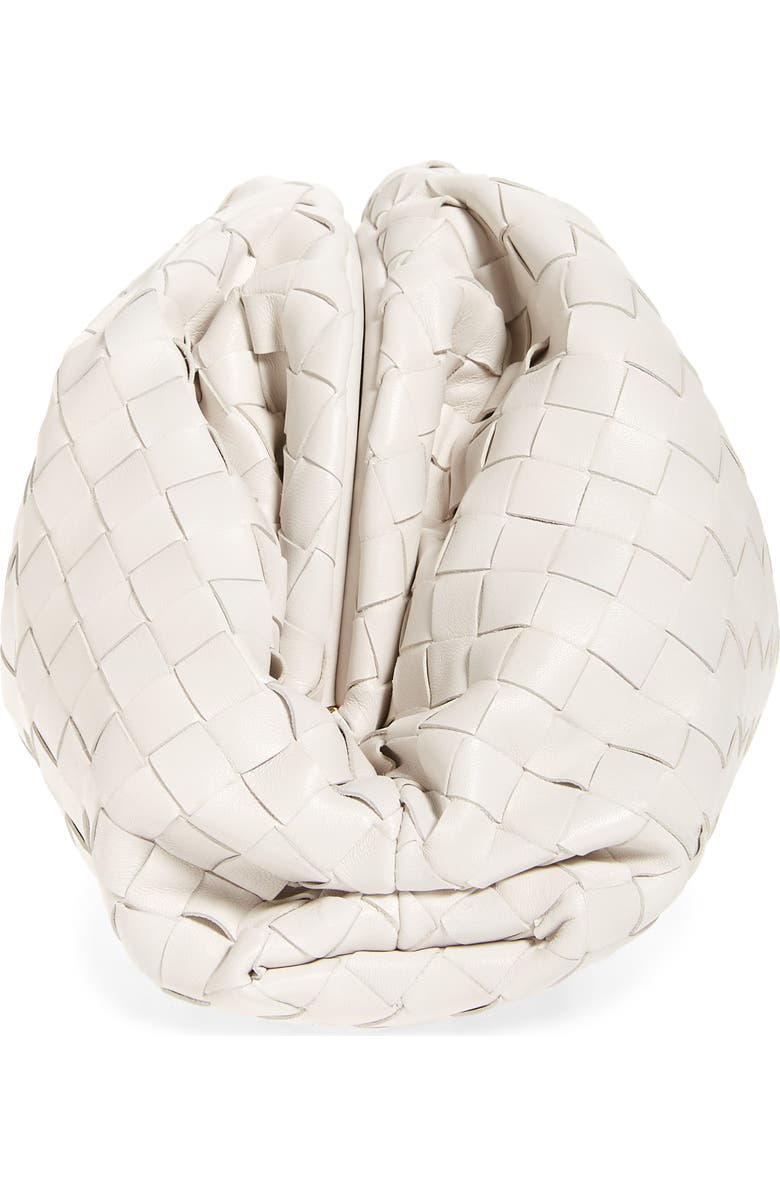 Bottega Veneta Intrecciato Leather Pouch, Alternate, color,