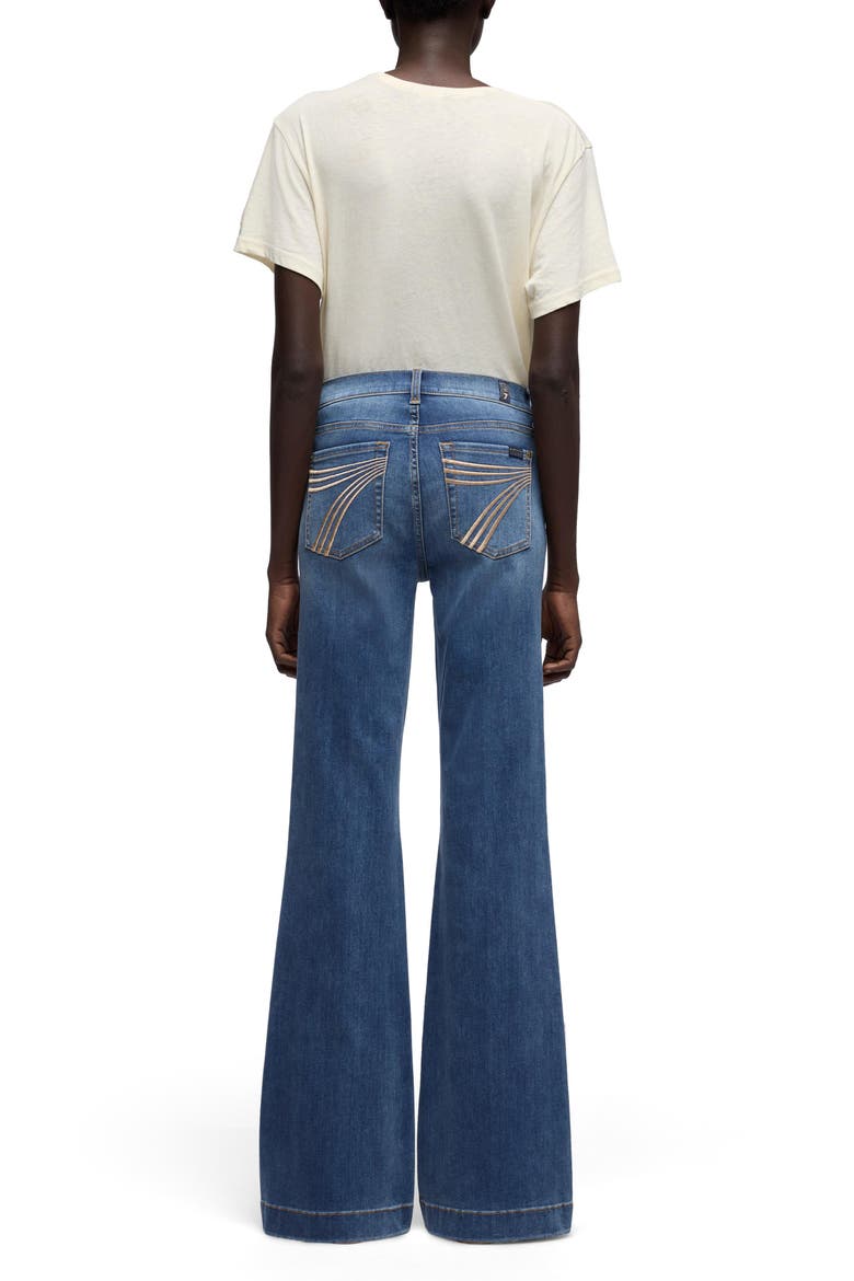 Dojo Flare Jeans, Alternate, color, GALE