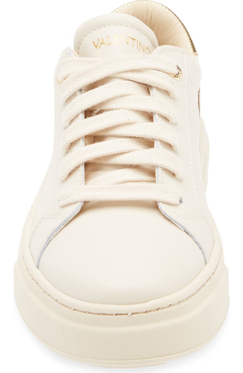 VALENTINO BY MARIO VALENTINO Alice Low Top Sneaker, Alternate, color, Cream Gold