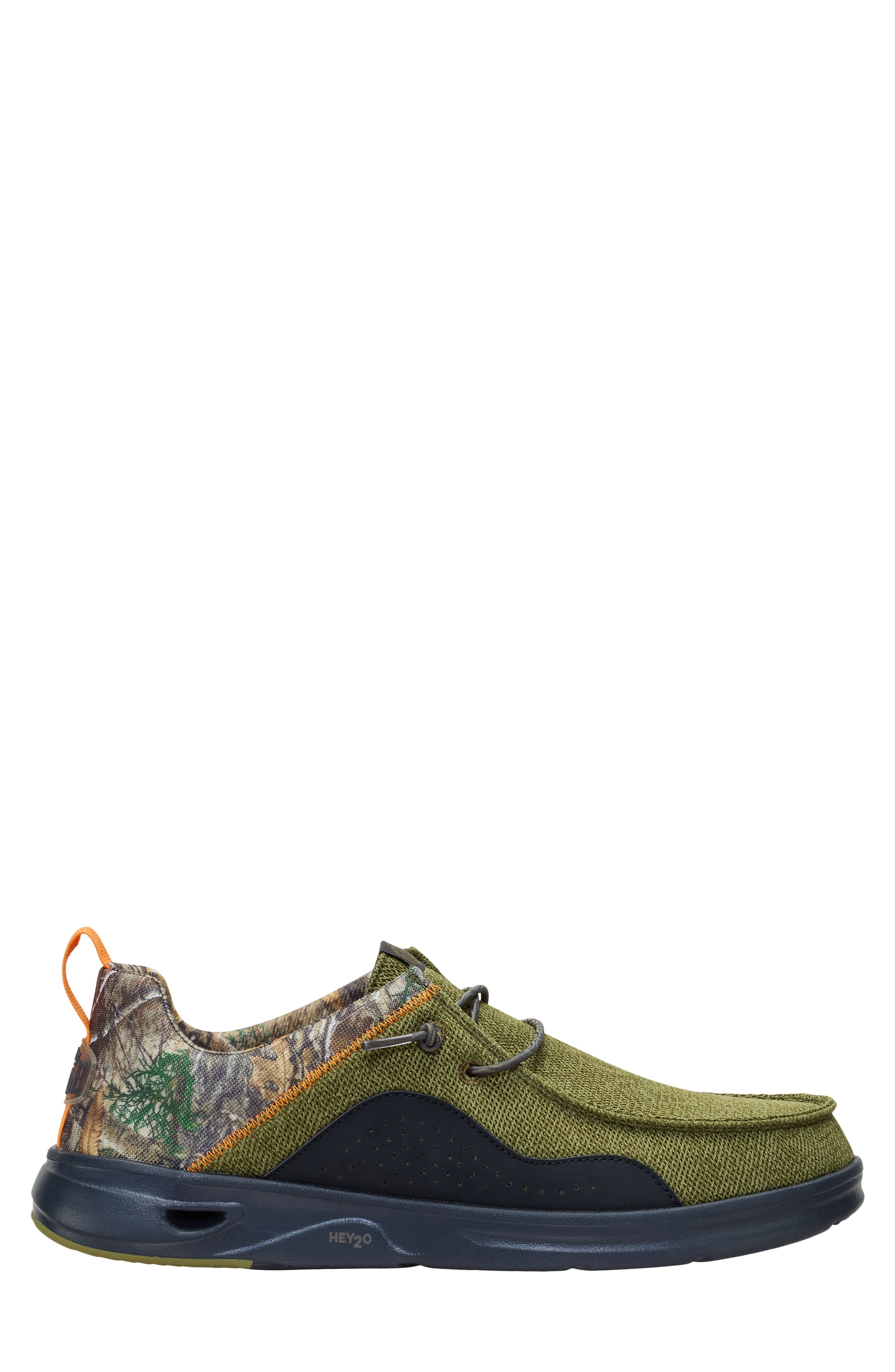 Hey Dude Wally HEY2O Realtree Edge Slip-On, Alternate, color, Green