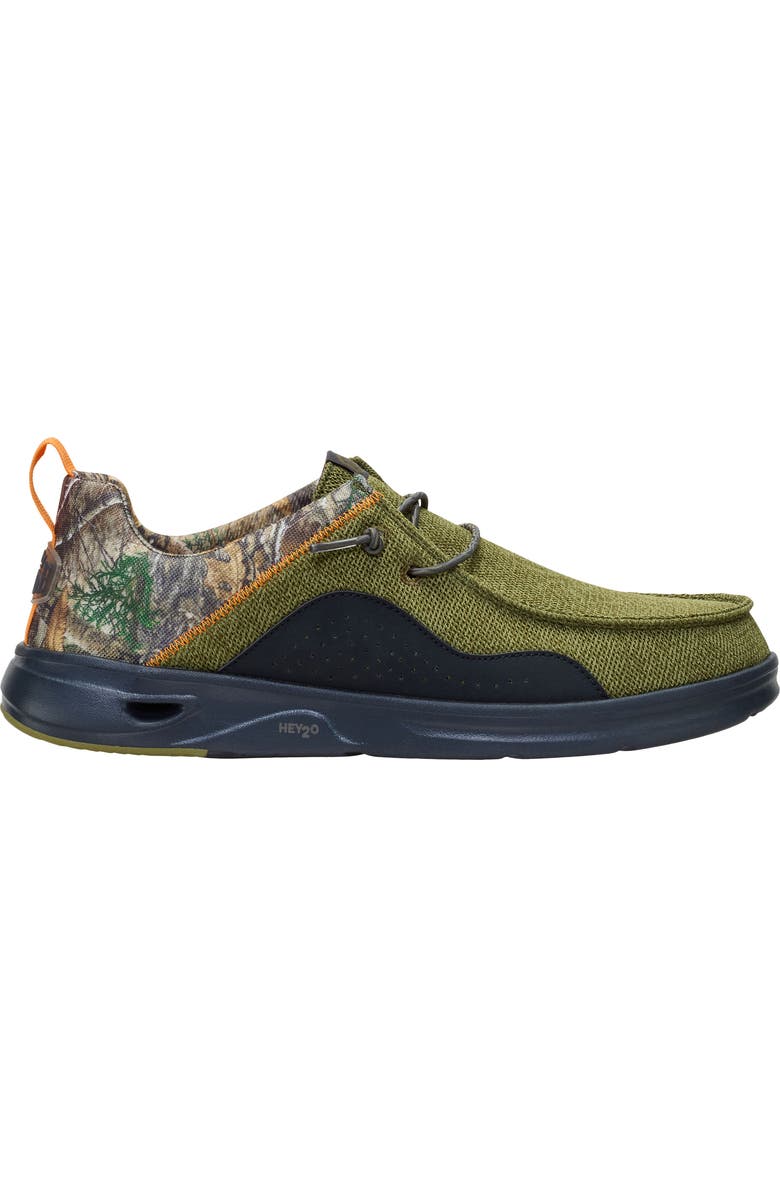 Hey Dude Wally HEY2O Realtree Edge Slip-On, Alternate, color, Green