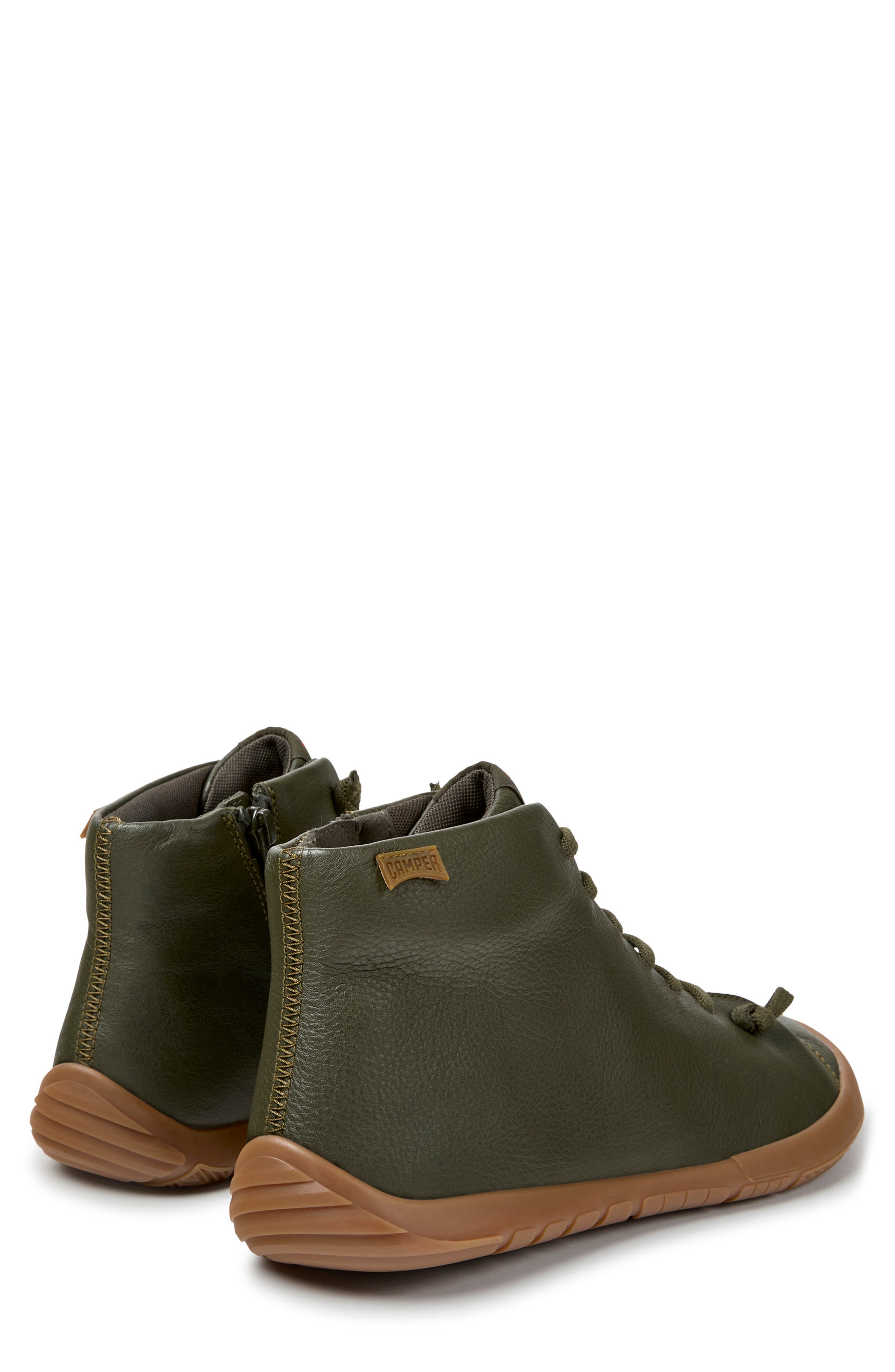 Peu Path Ankle Boot, Alternate, color, DARK GREEN