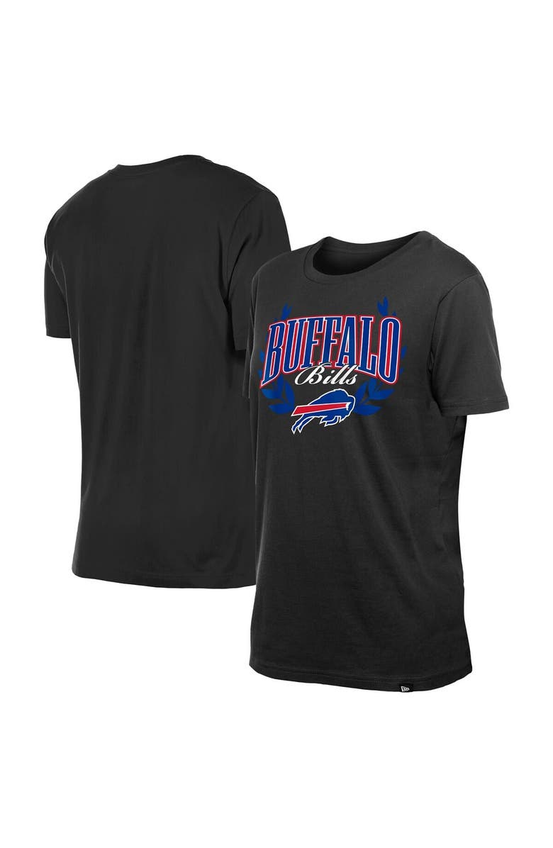 New Era Women's New Era Black Buffalo Bills 2025 NFL Draft T-Shirt, Alternate, color, 