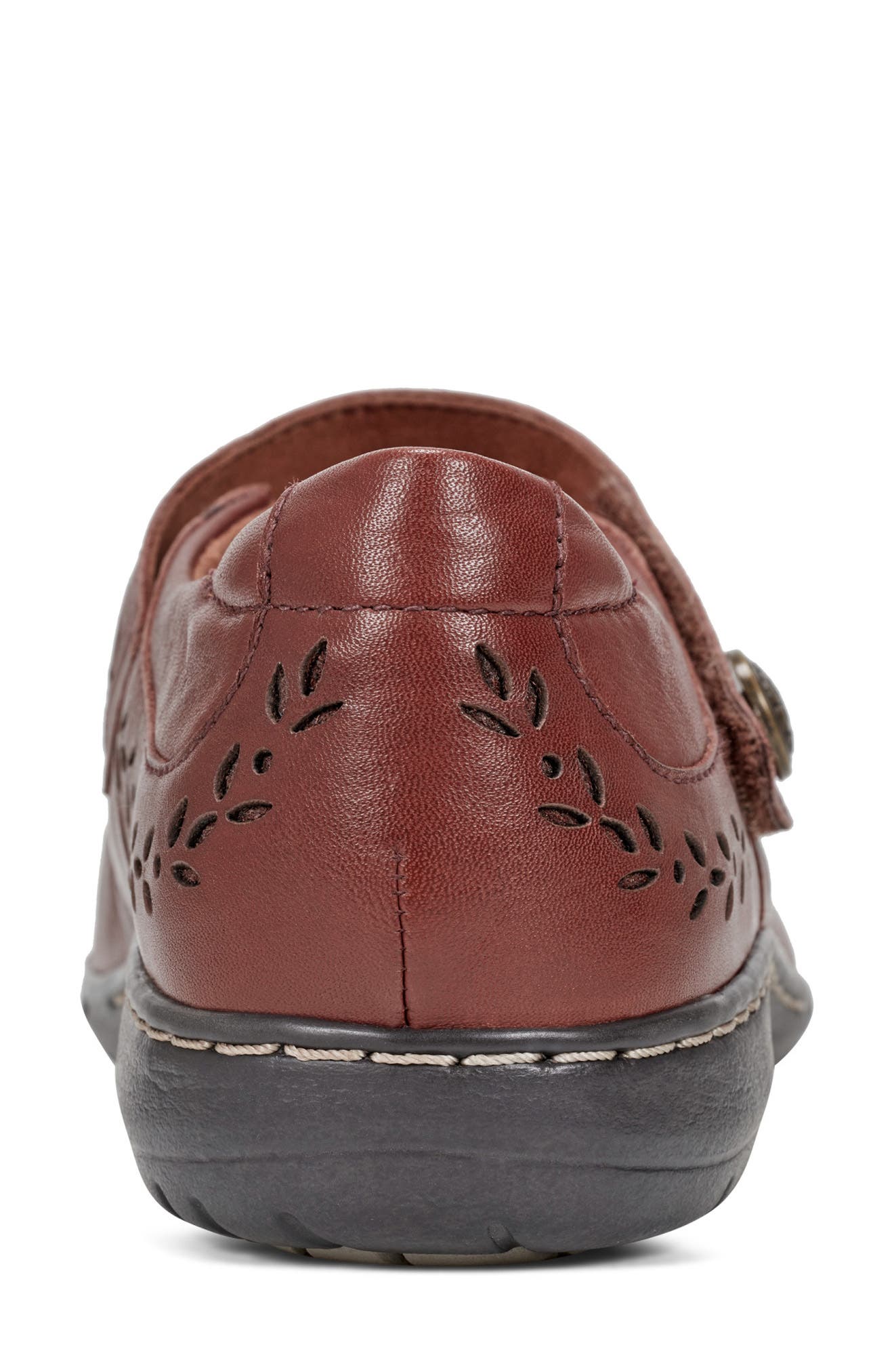 Rockport Cobb Hill Perry Mary Jane Ballet Flat, Alternate, color, Medium Brown