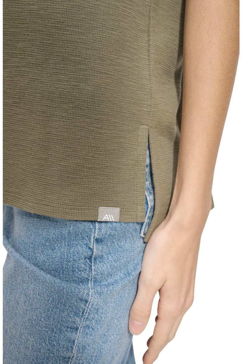 Boxy Crewneck T-Shirt, Alternate, color, DUSTY OLIVE