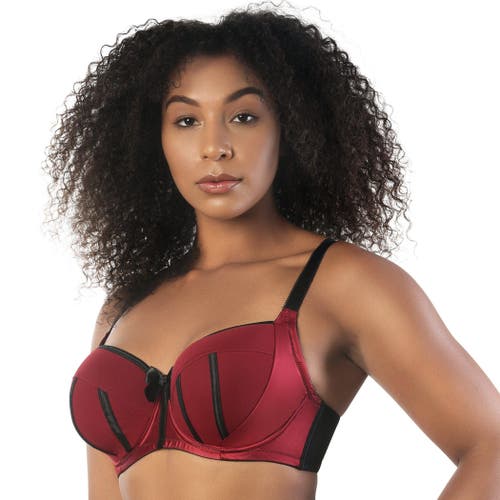 Shop Parfait Charlotte Underwire Padded Bra In Rio Red