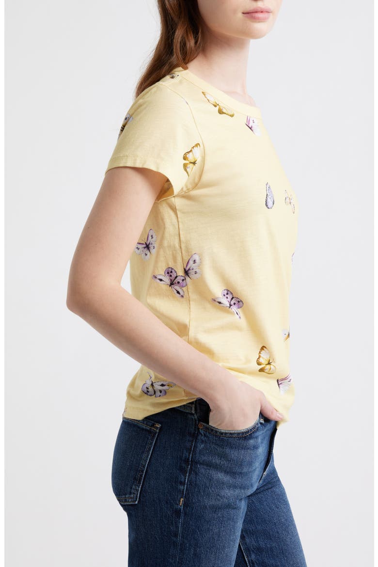 Tammy Butterfly Pima Cotton T-Shirt, Alternate, color, BUTTERFLY