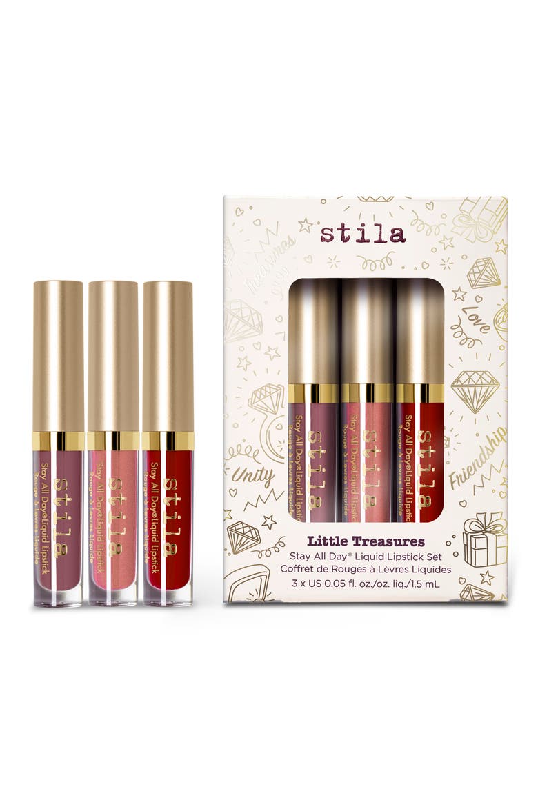 Little Treastures Stay All Day® Liquid Lipstick Set USD $36 Value, Main, color, NO COLOR