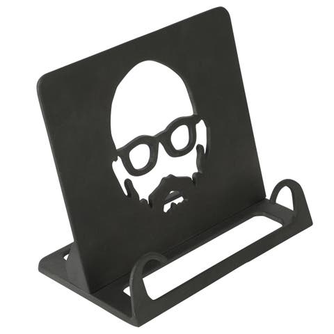 9.75 Inch Cast Iron Cookbook Holder in Black