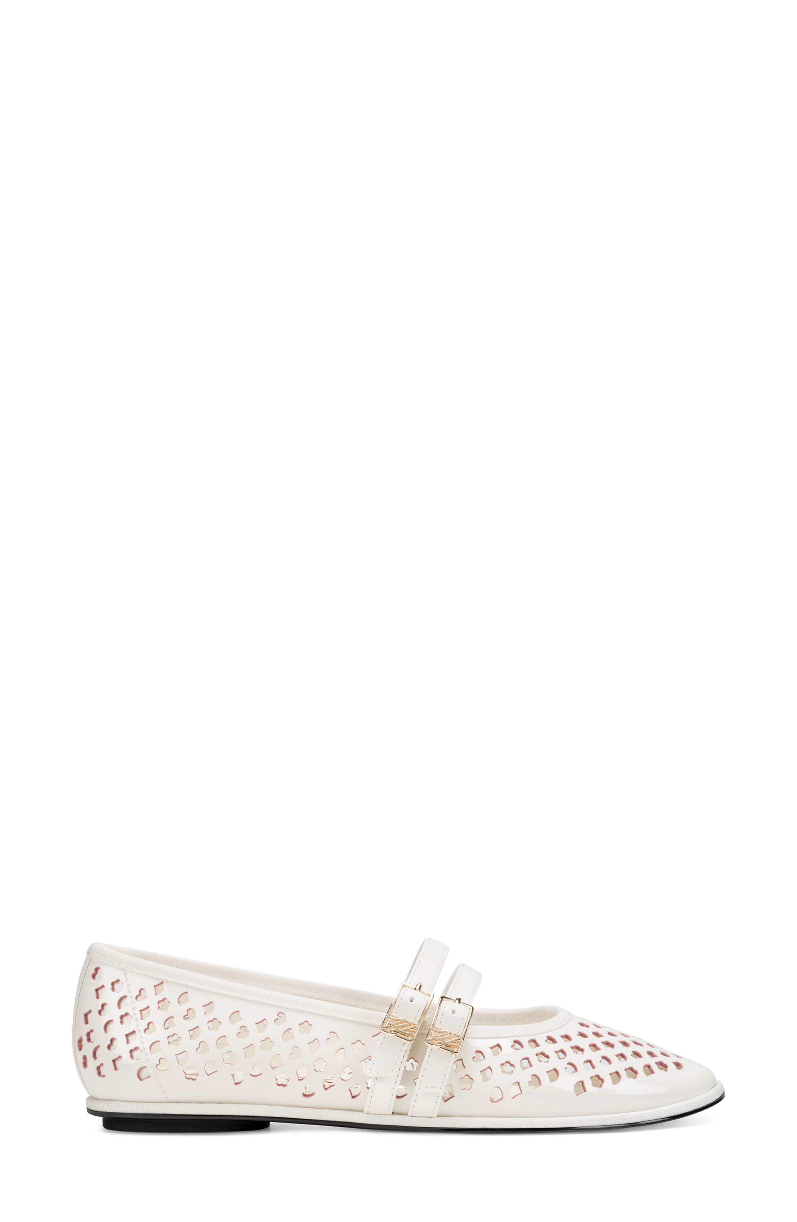 Vanyel Mary Jane Flat, Alternate, color, CREAM