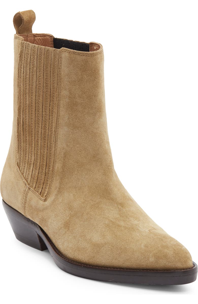 Isabel Marant Suede Chelsea Boot, Main, color,
