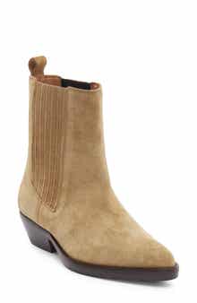 Isabel Marant Suede Chelsea Boot