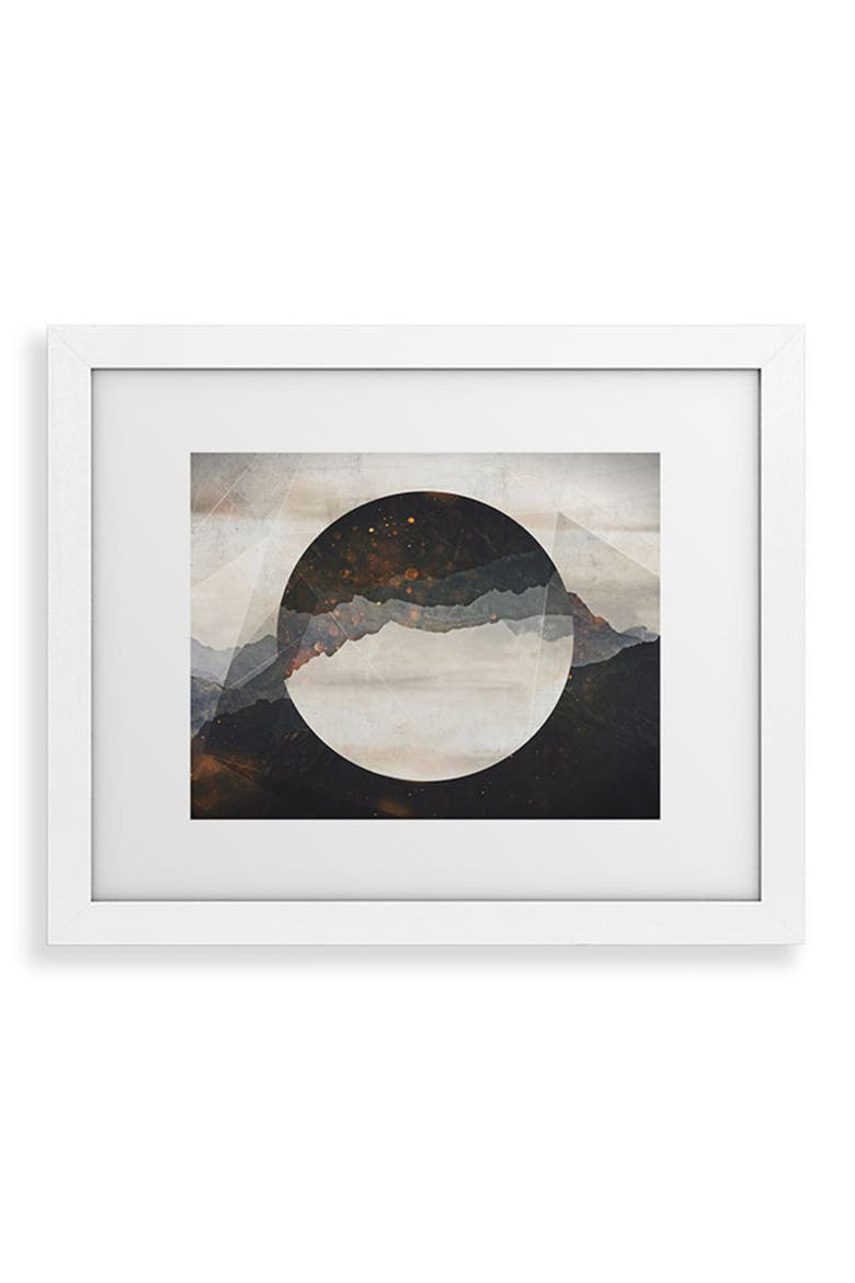 Another World Framed Art Print, Main, color, WHITE FRAME 16X20