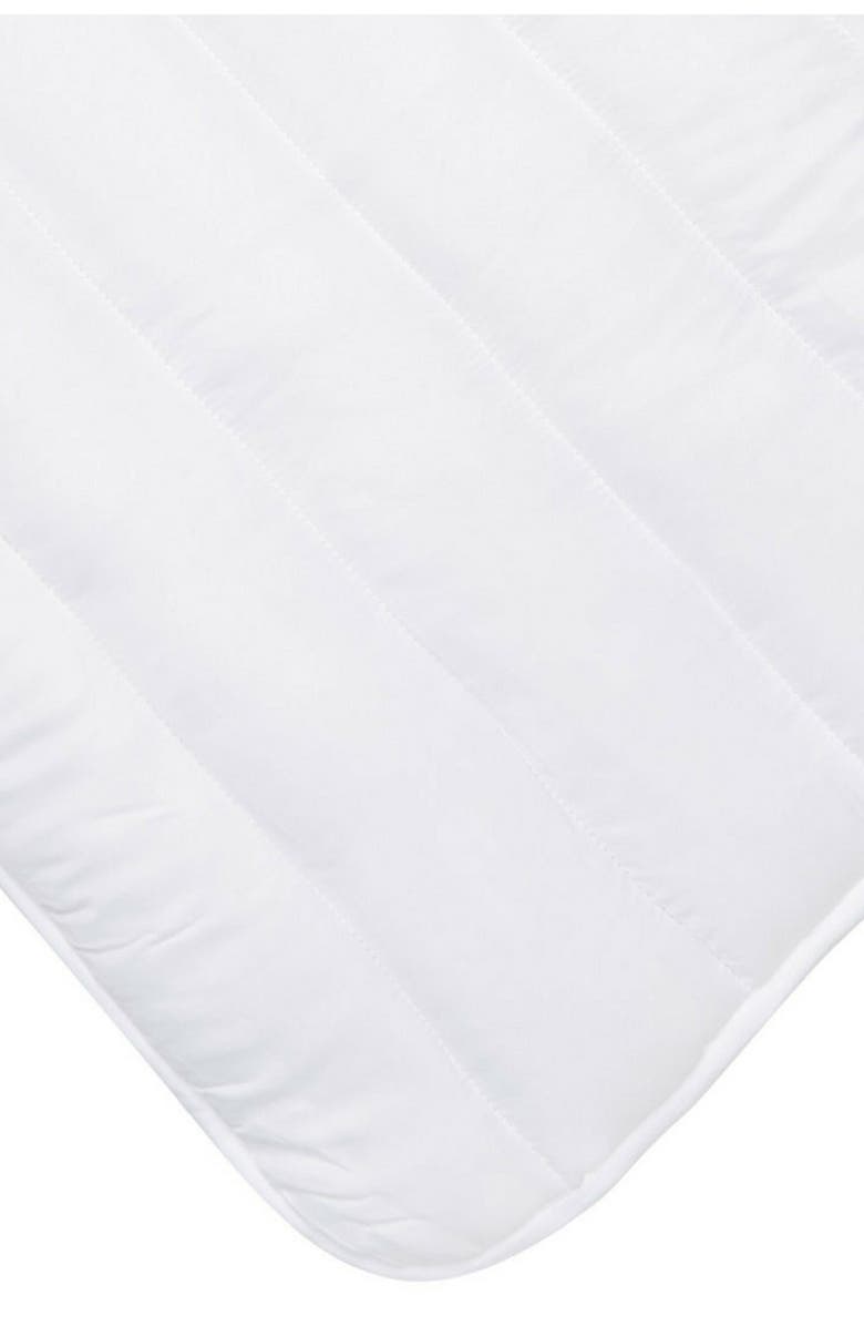 ELLA JAYNE HOME Big & Soft Fiber Bed Queen Mattress Pad - 60"x80", Alternate, color, White