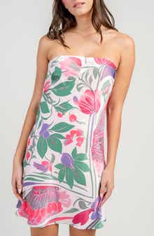 Tube Top A-Line Minidress
