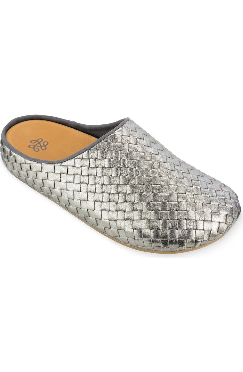 The Sak Bolinas Leather Woven Clog, Alternate, color,