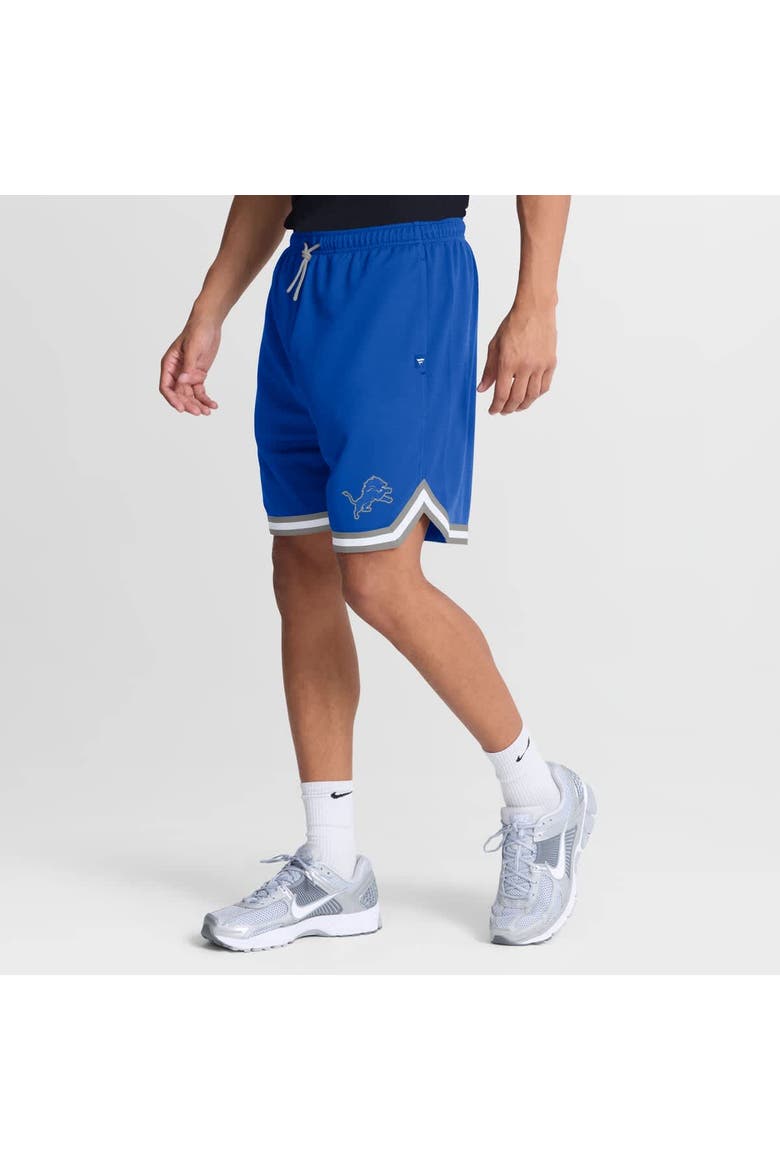 Men's Fanatics Blue Detroit Lions Fearless Drive Shorts, Alternate, color, Blue