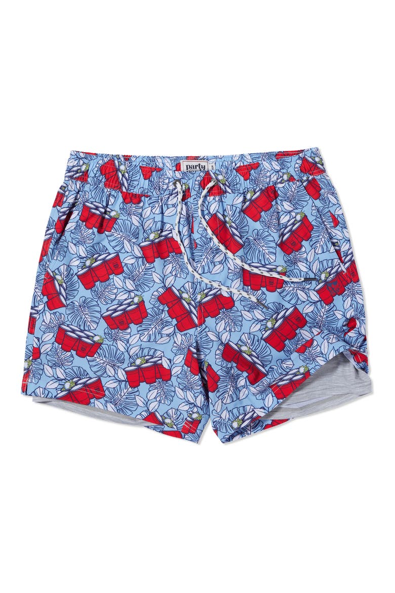 Wilmington Sport Swim Trunks, Alternate, color, LIGHT BLUE
