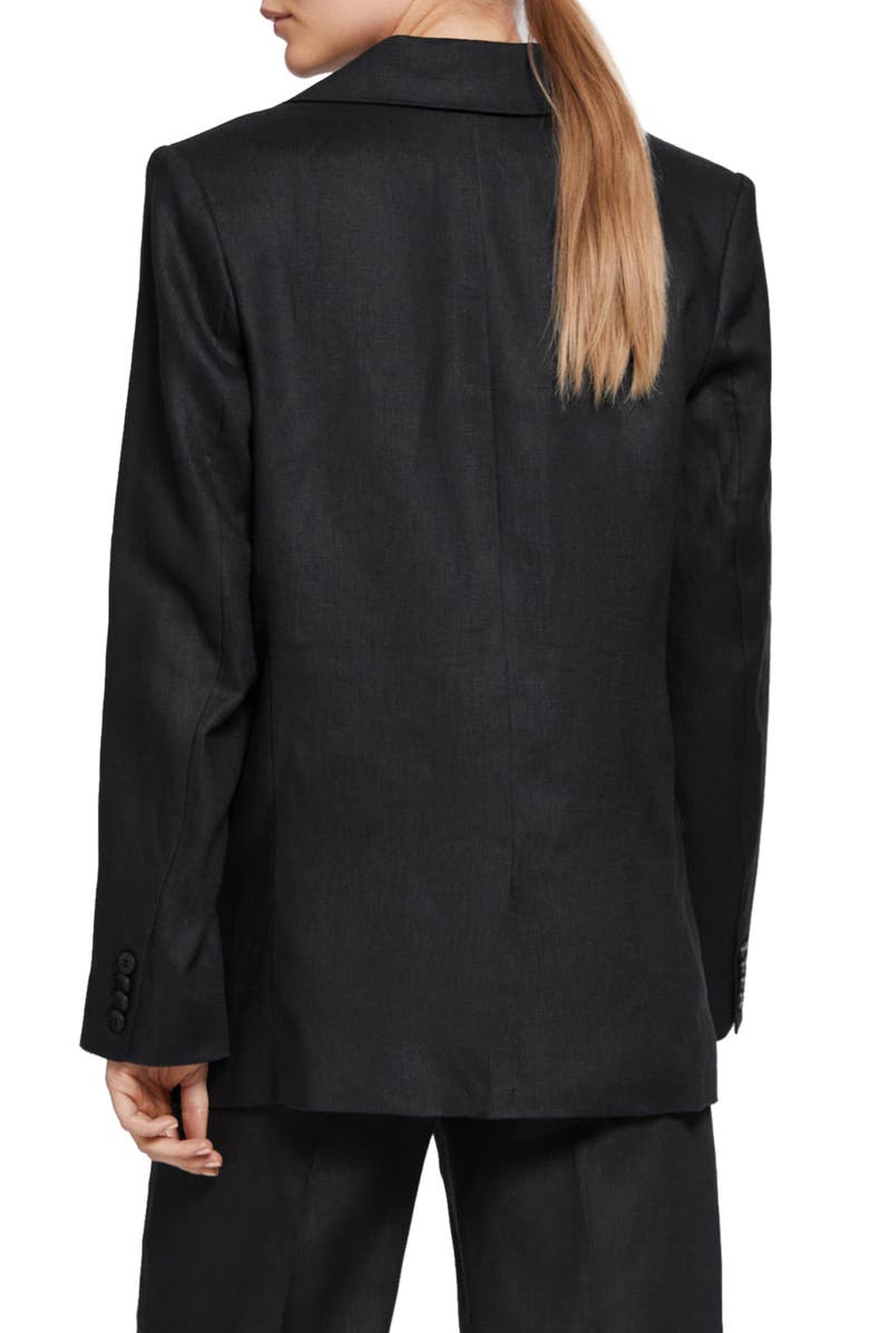 & Other Stories Linen Blazer, Alternate, color,