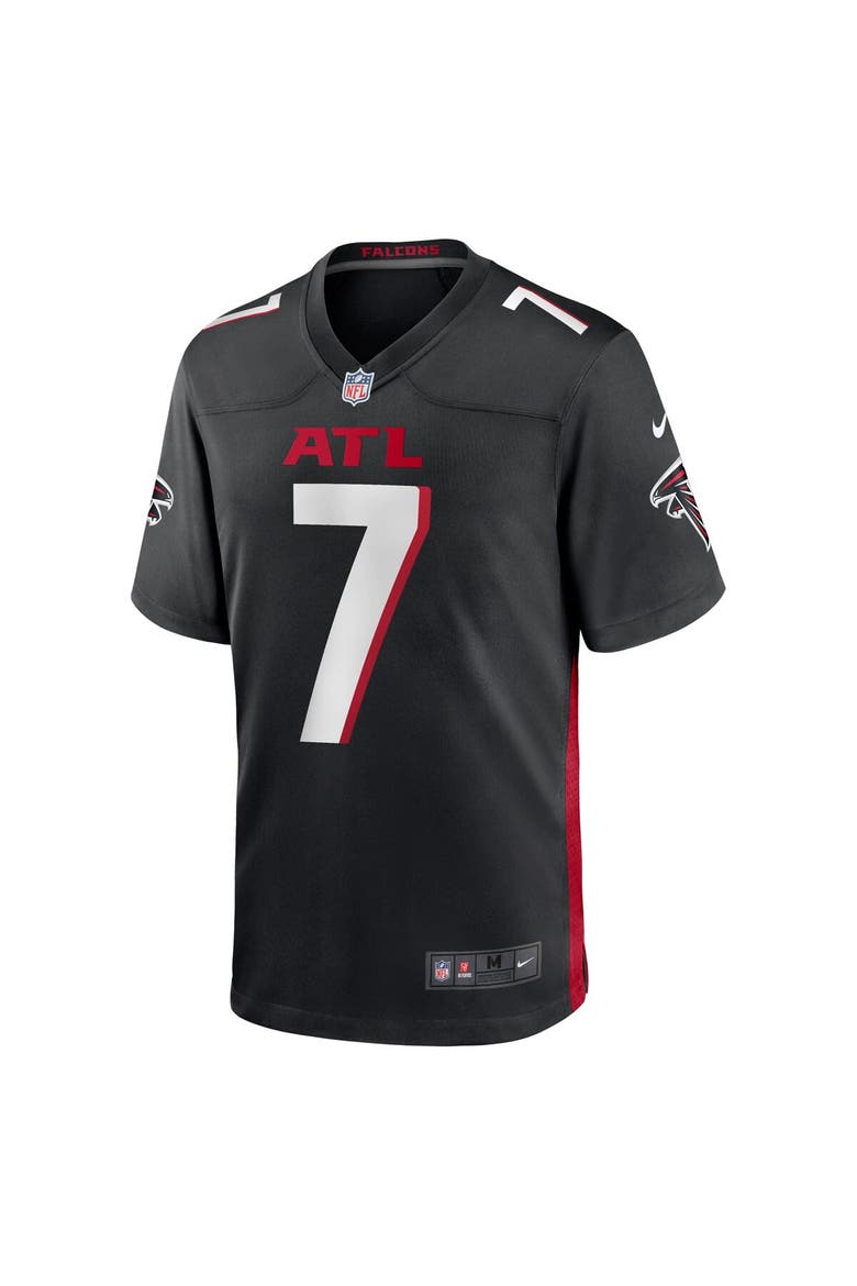 Men's Nike Bijan Robinson Black Atlanta Falcons  Game Jersey, Alternate, color, Black