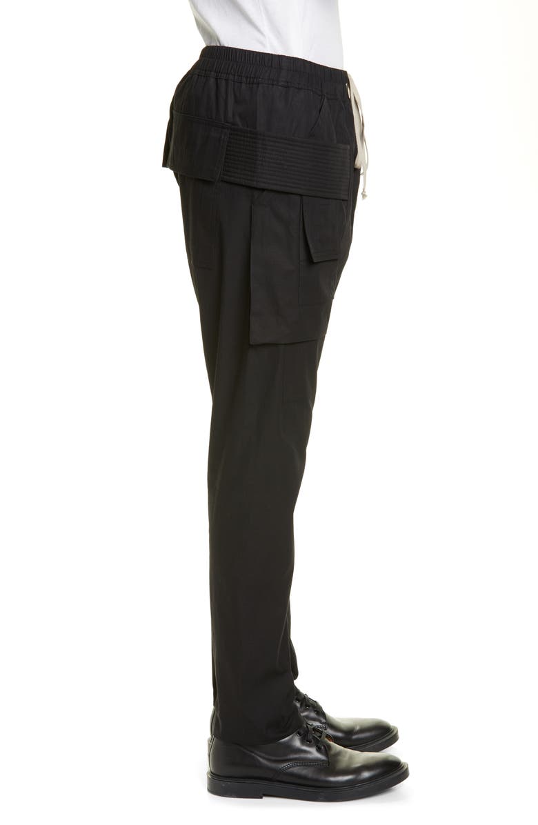 Rick Owens DRKSHDW Creatch Ripstop Cargo Pants, Alternate, color, 
