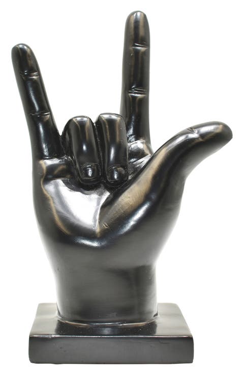 I Love You Sign Sculpture