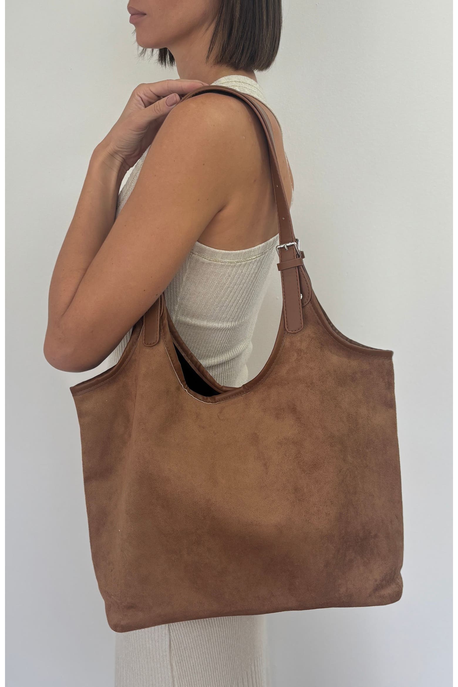 Adornia Rust Brown Shoulder Bag (Women) | Nordstromrack