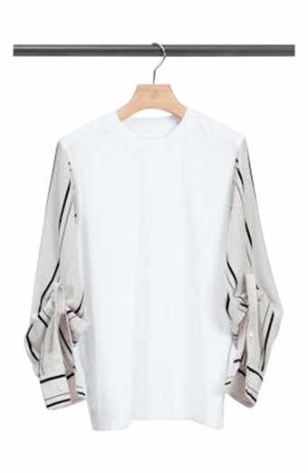 Striped Combo Sleeve T-Shirt