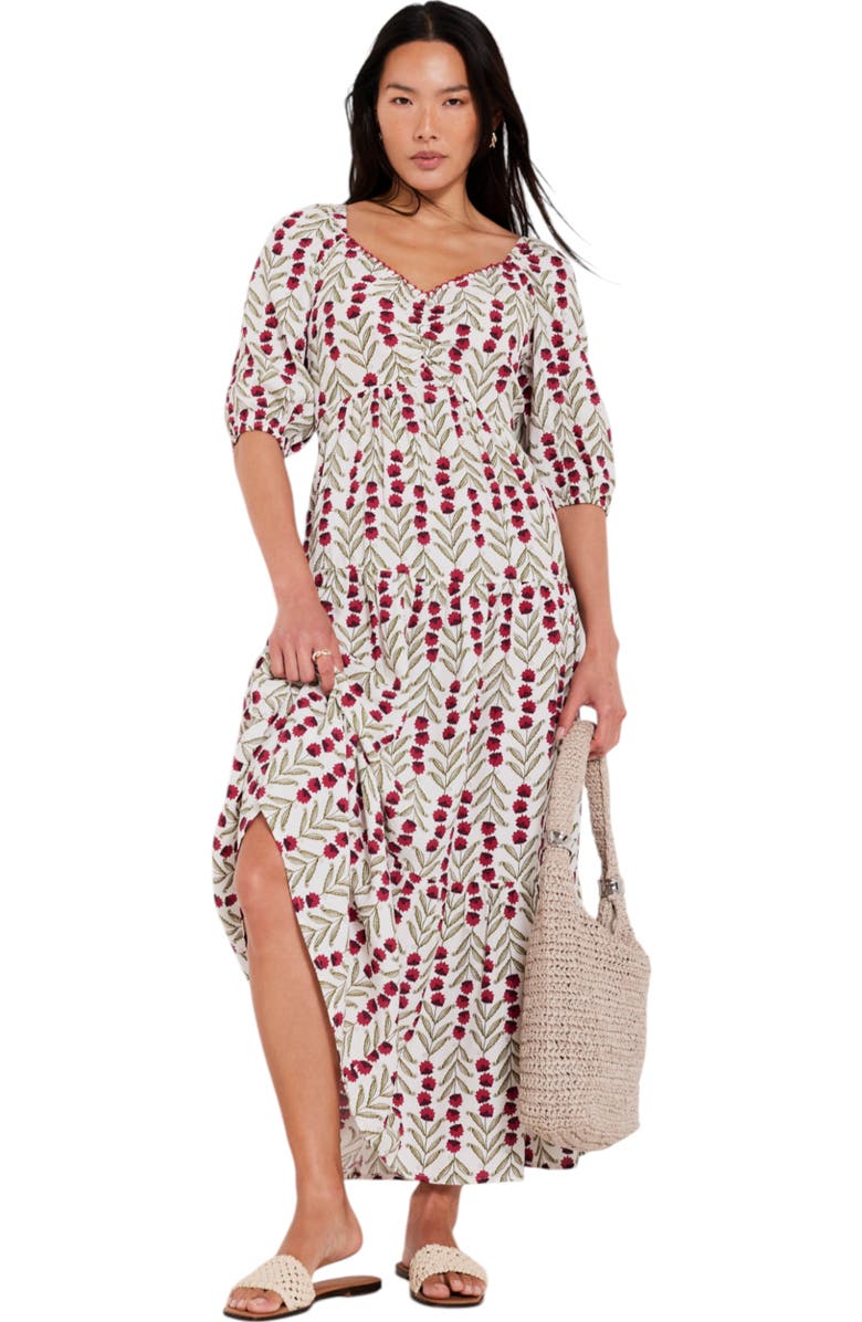 MINT VELVET Print Boho Maxi Dress, Main, color, 