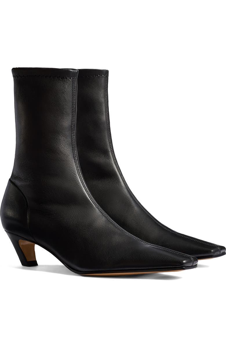 Khaite Arizona Sock Bootie, Main, color, 200 Black